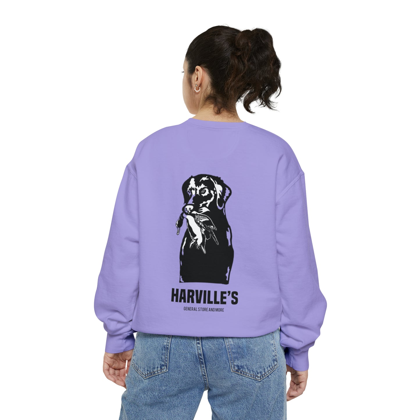 Labrador Duck Dog Unisex Garment-Dyed Sweatshirt