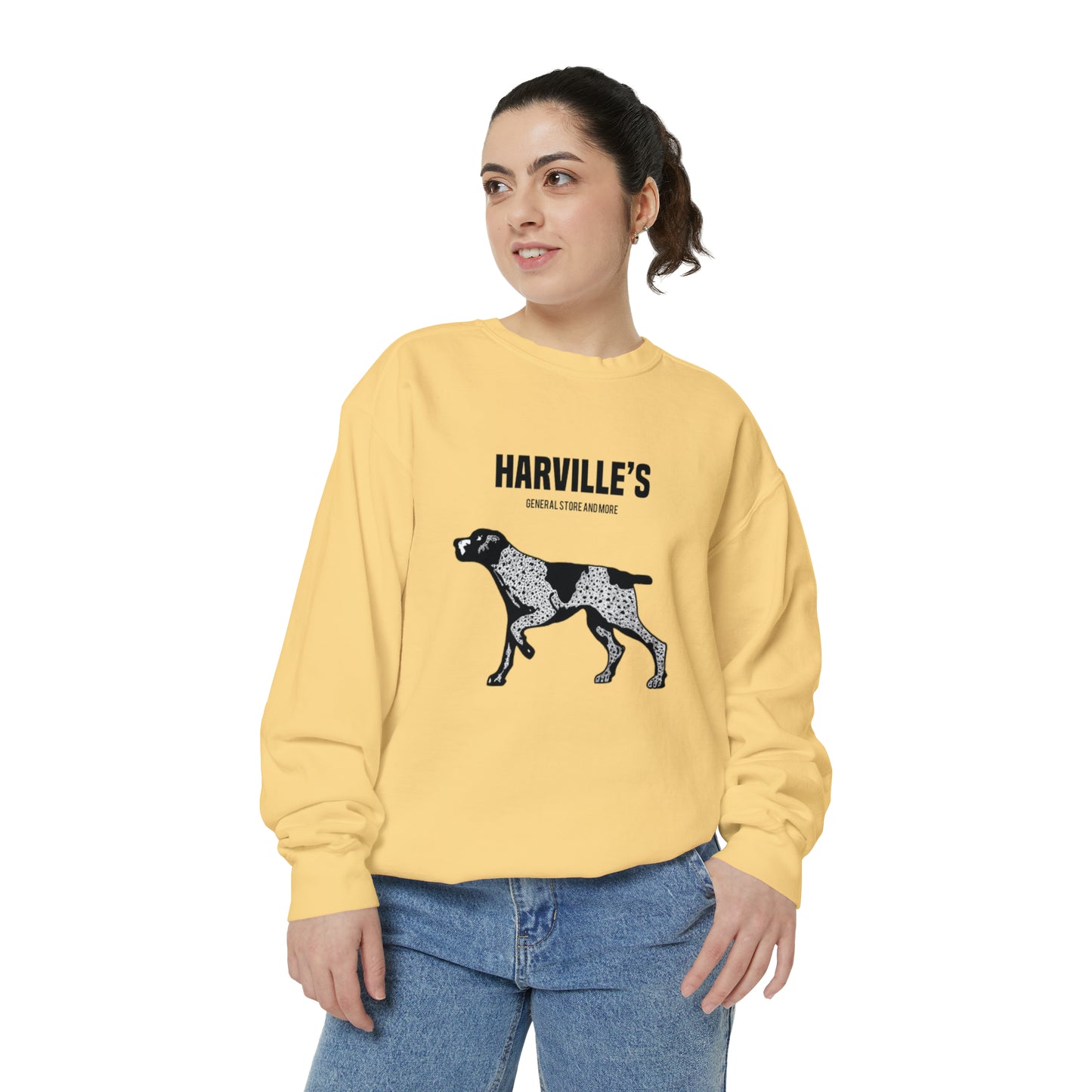 Pointer Unisex Garment-Dyed Sweatshirt