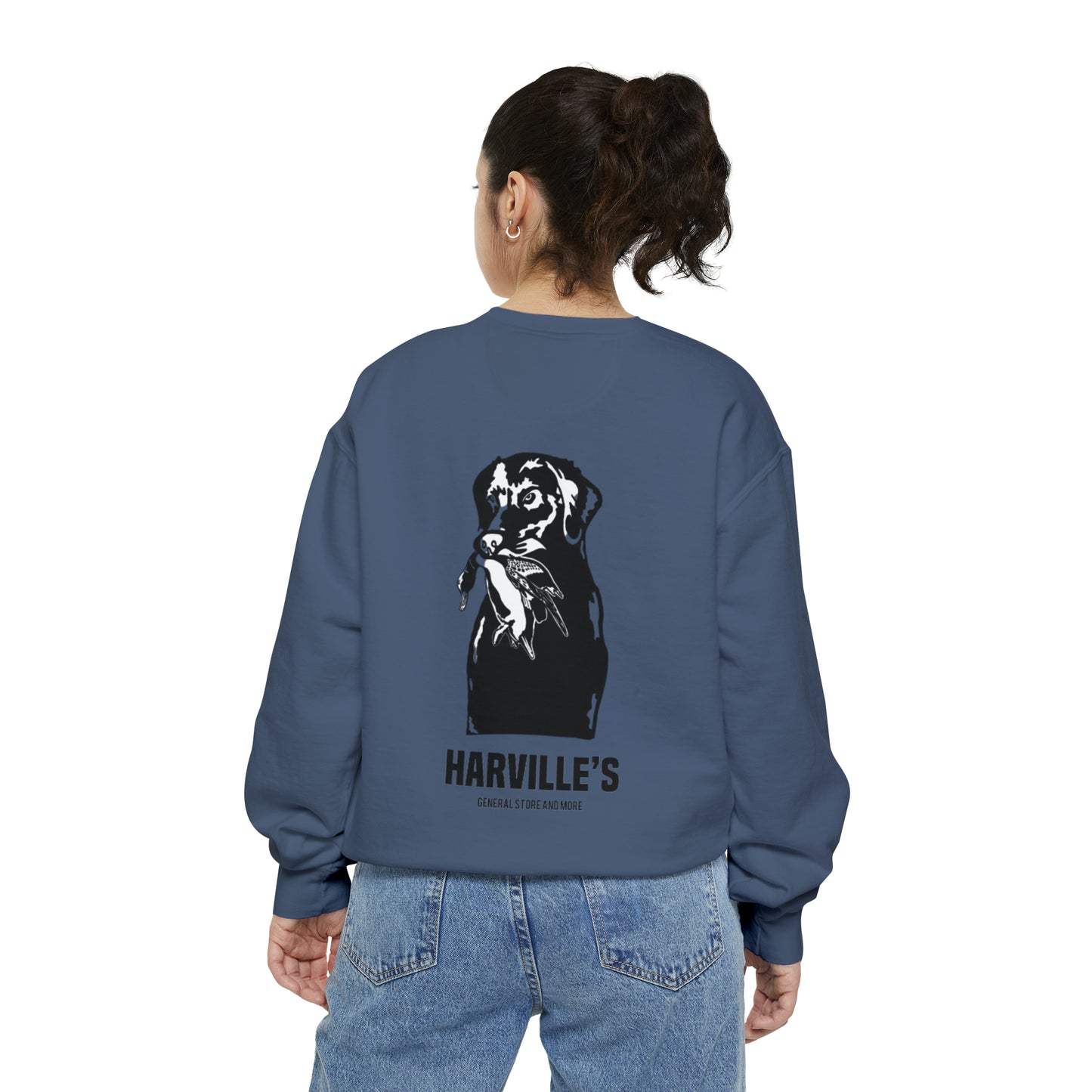 Labrador Duck Dog Unisex Garment-Dyed Sweatshirt