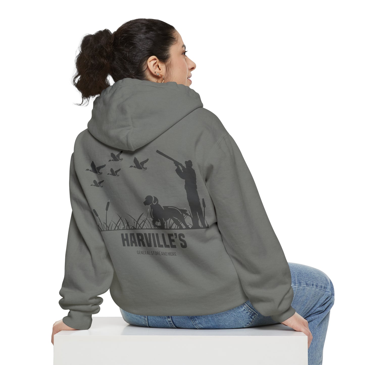 Hunter Unisex Garment-Dyed Hoodie